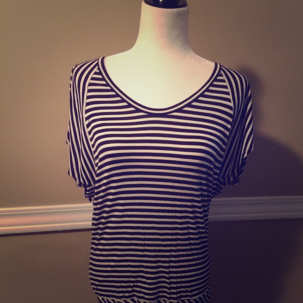 Soft figure flattering top